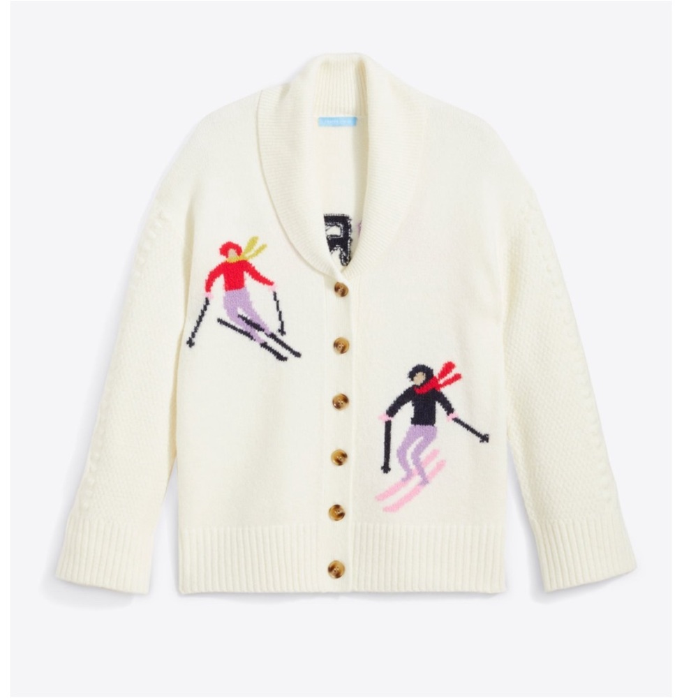 Winter Chic ❄️❤️ Draper James Après Ski Cardigan ⛷️🥂NWT - SOLD OUT ONLINE!